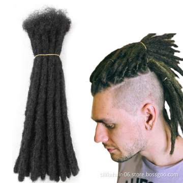 Women Men Fashion Hip-Hop Reggae Black Brown Crochet Braiding Hair 10 Strands Handmade Dreadlocks Synthetic Hair Extensions